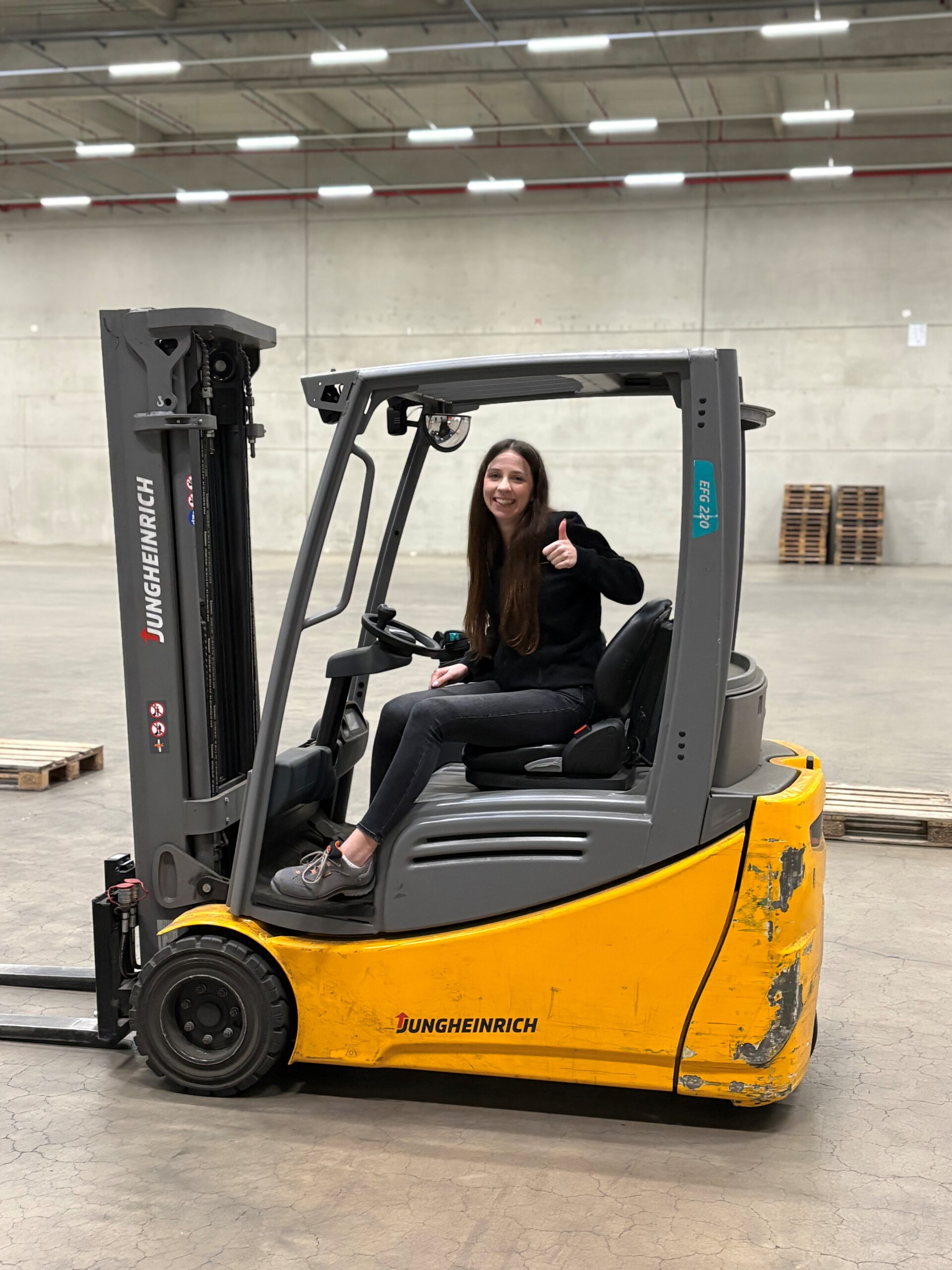 Gabelstapler Parkour