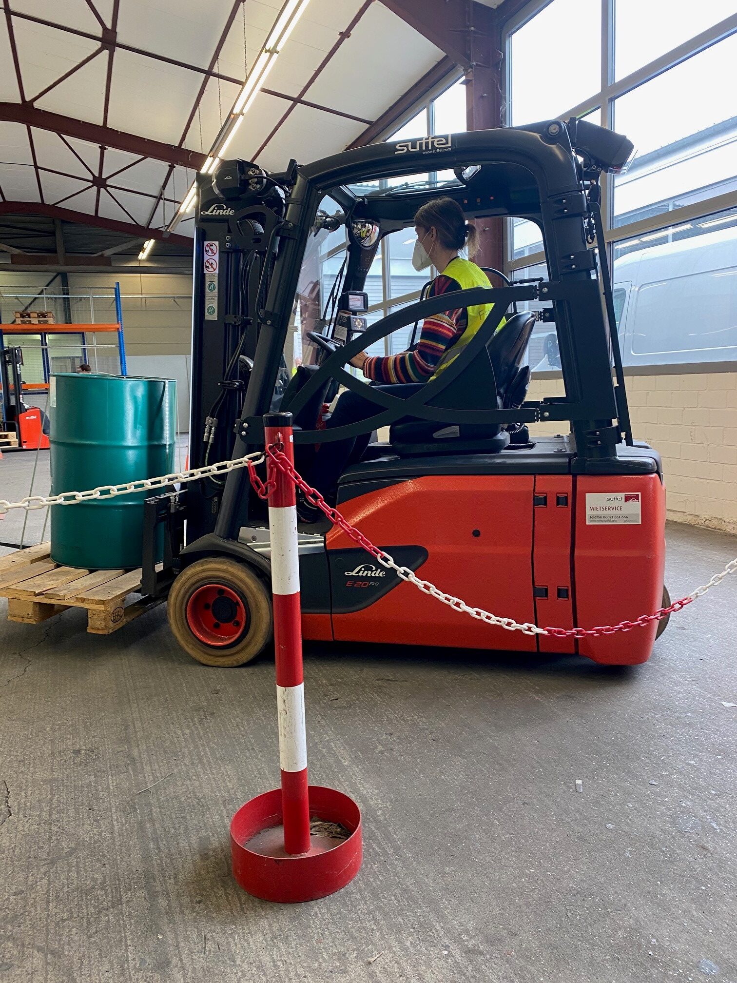 Gabelstapler Parkour